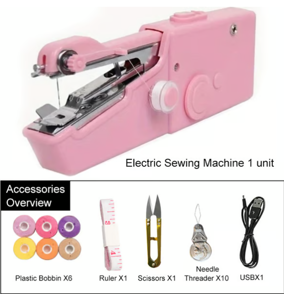 🏆Flash Sale 49% OFF⚡ Portable Handheld Sewing Machine