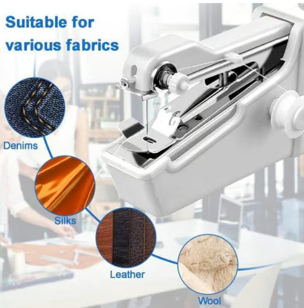 🏆Flash Sale 49% OFF⚡ Portable Handheld Sewing Machine