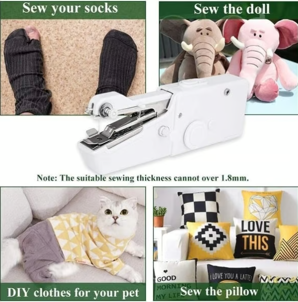 🏆Flash Sale 49% OFF⚡ Portable Handheld Sewing Machine