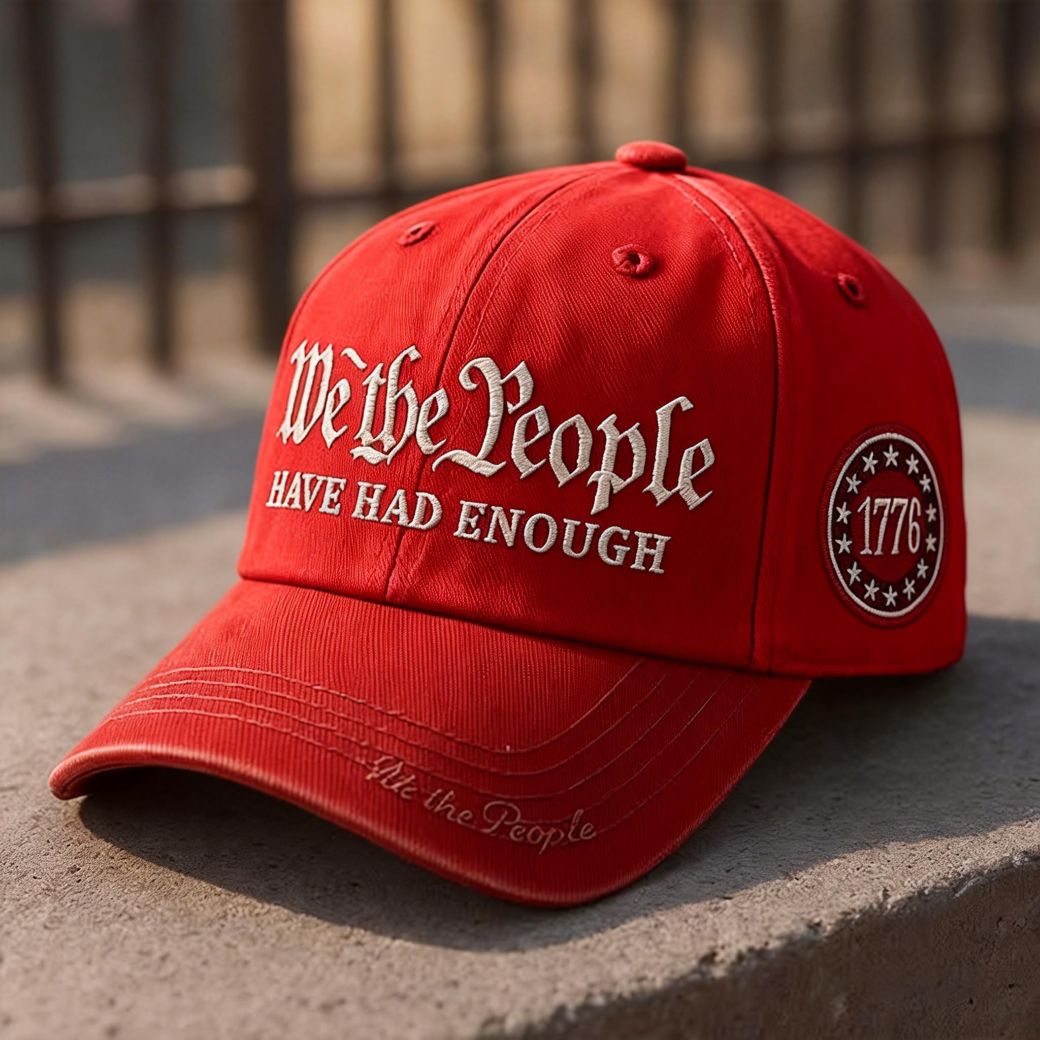🎉Last Day 49% OFF -We the People Have Had Enough Cap-Buy 2 Free shipping