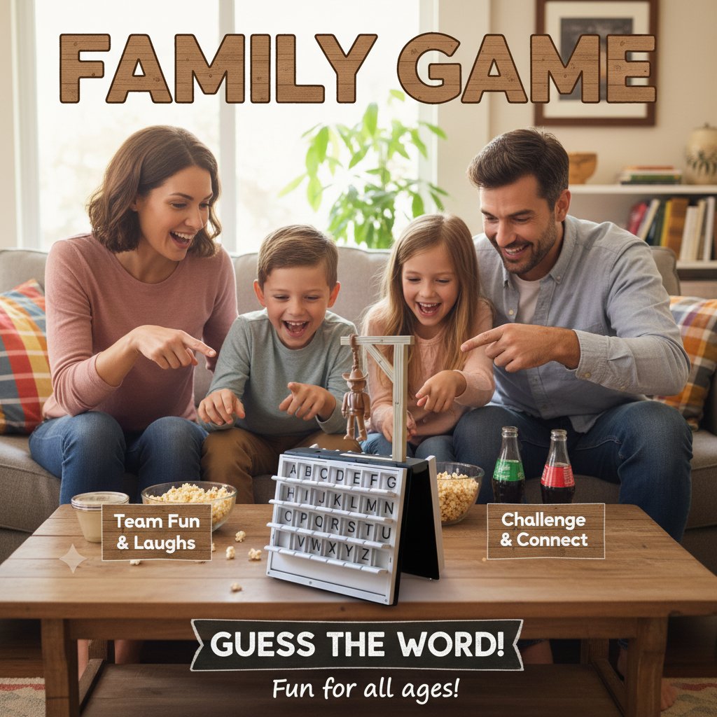 ⚡Buy 2 Free Shipping 🤠Educational Hangman Game 📚