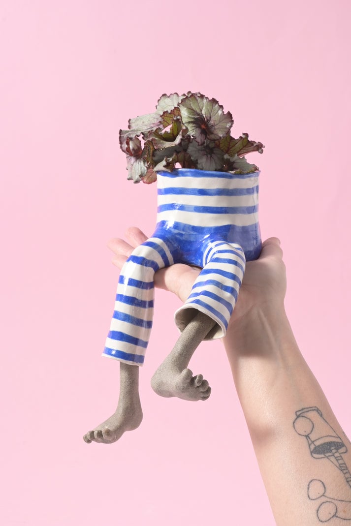 Creative furniture flower pot
