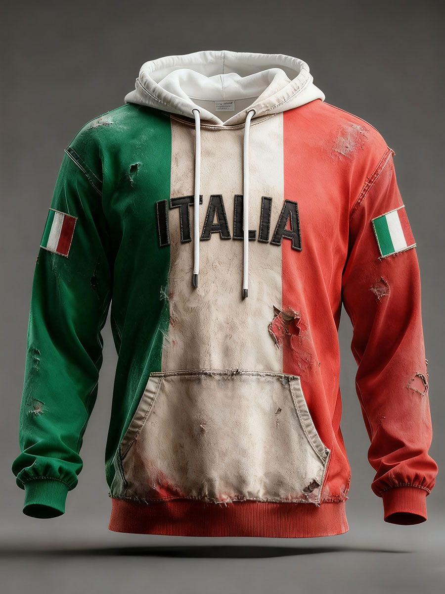 Felpe patriottiche italiane uomo