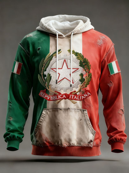 Felpe patriottiche italiane uomo