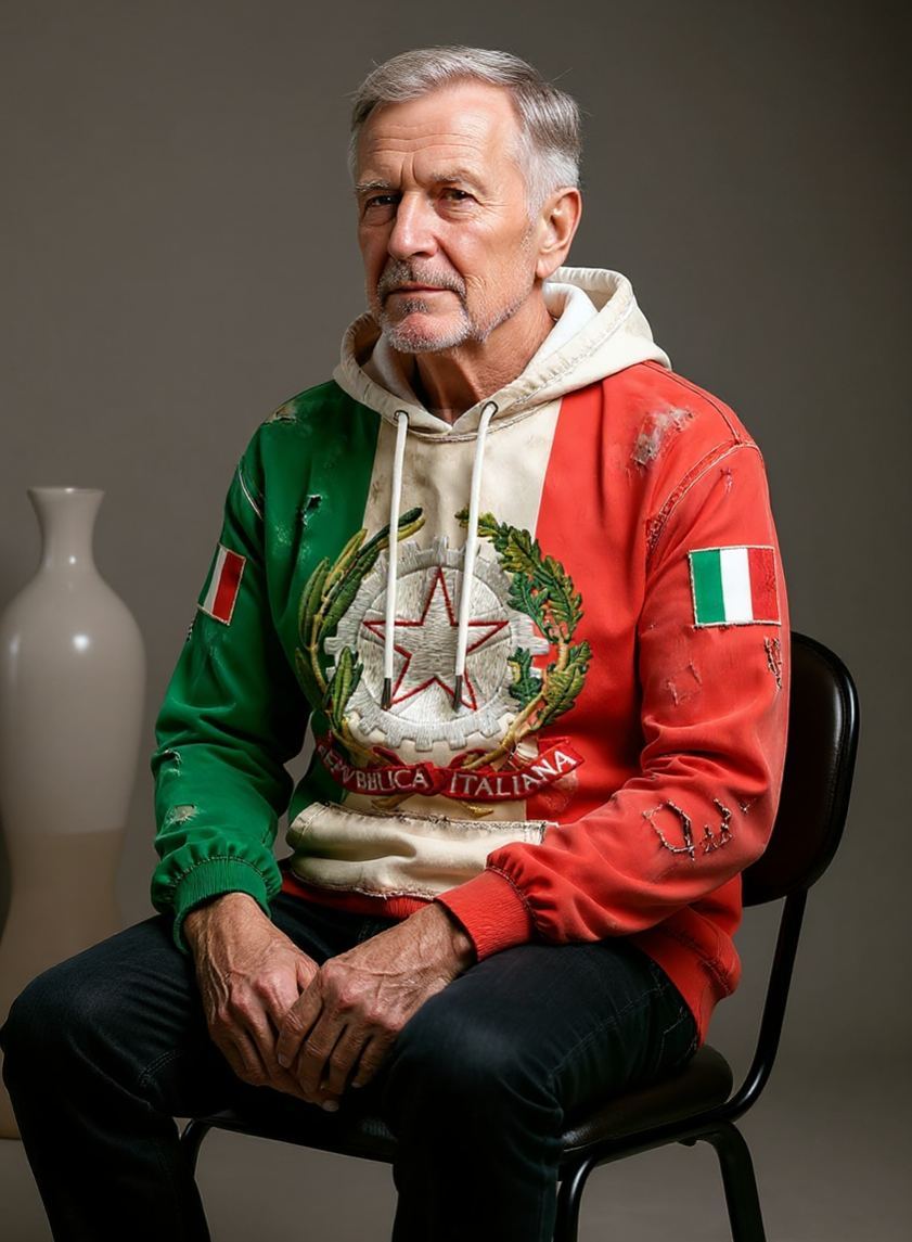 Felpe patriottiche italiane uomo