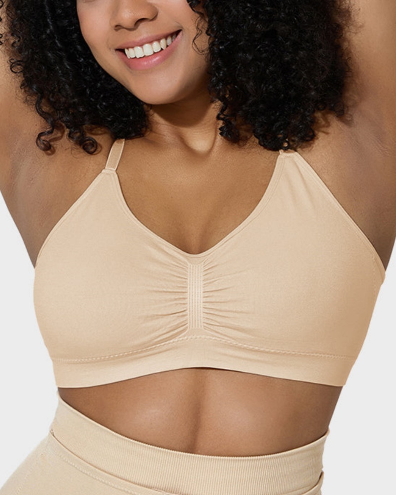 Women's Full Coverage Non-Padded Wireless Sculpt Bra