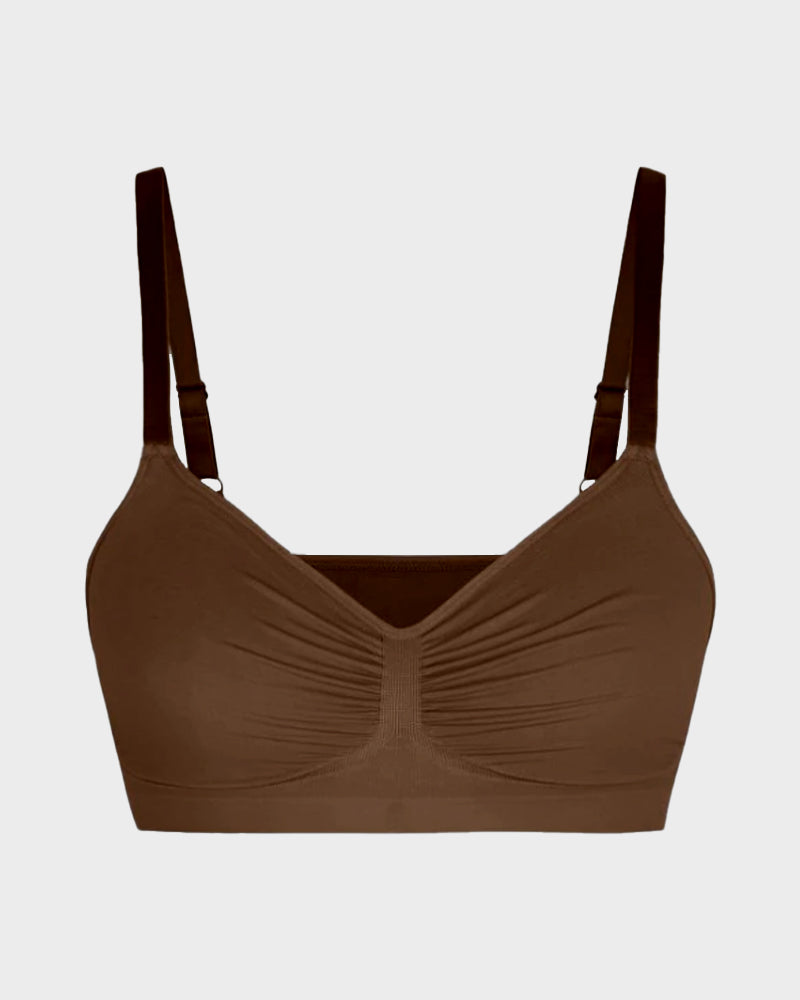 Women's Full Coverage Non-Padded Wireless Sculpt Bra