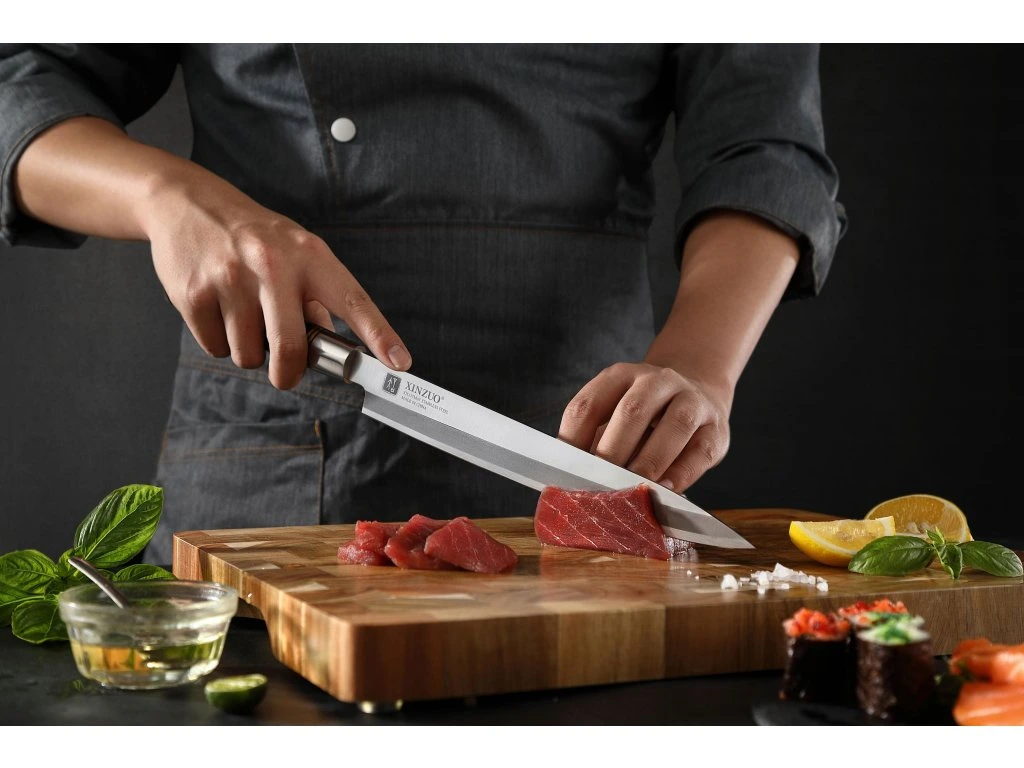 Nůž Sashimi 300mm XinZuo X7Cr17MoV