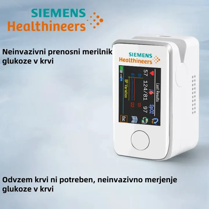2025 Siemensov neinvazivni merilnik glukoze v krvi nova neboleča izkuš