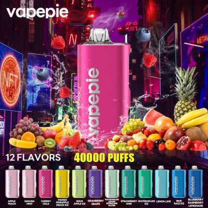 🔥VAPEPIE Max 40000 PUFFS - 💥Pierwszy na świecie ultracienki Vape o dużej pojemności💥