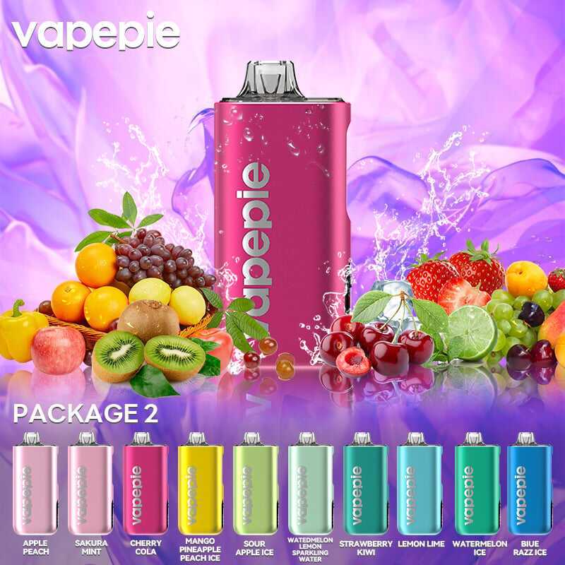 🔥VAPEPIE Max 40000 PUFFS - 💥Pierwszy na świecie ultracienki Vape o dużej pojemności💥