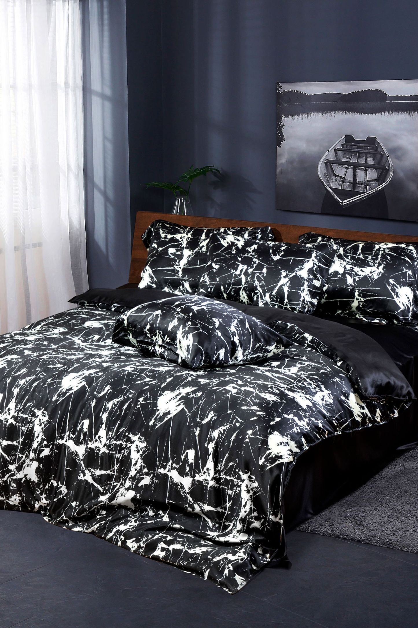 #color_Black Marble Print