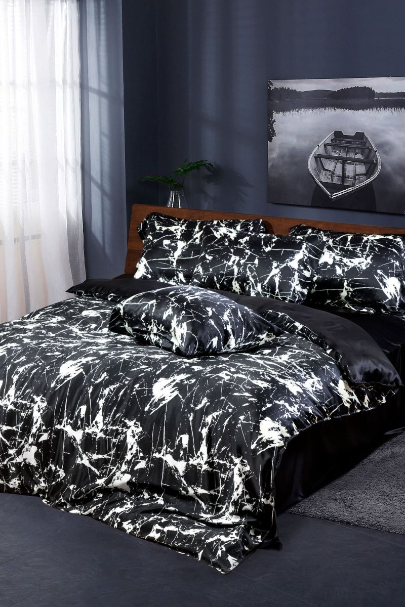 #color_Black Marble Print