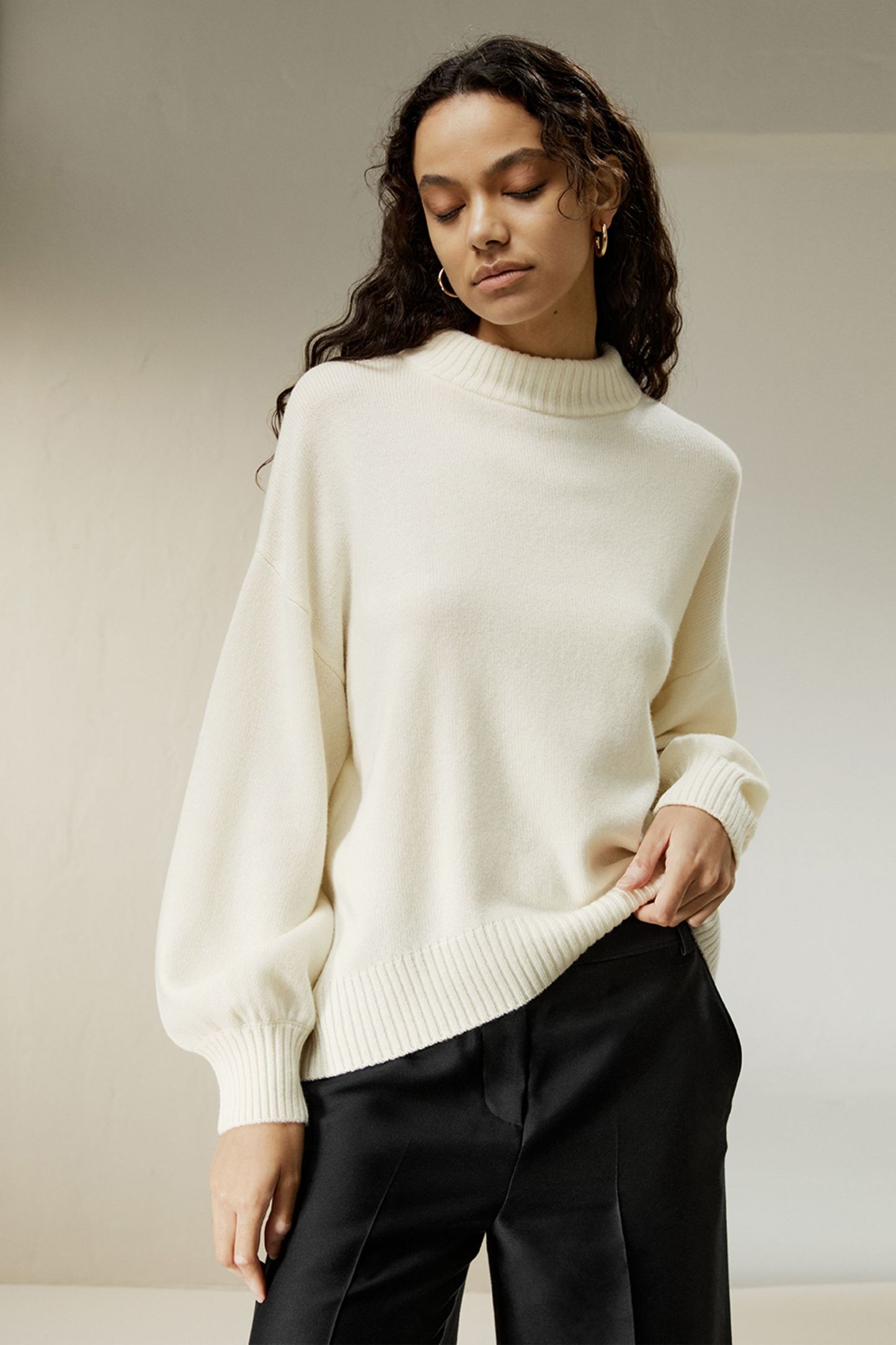 Cape Sweater – LILYSILK Factory