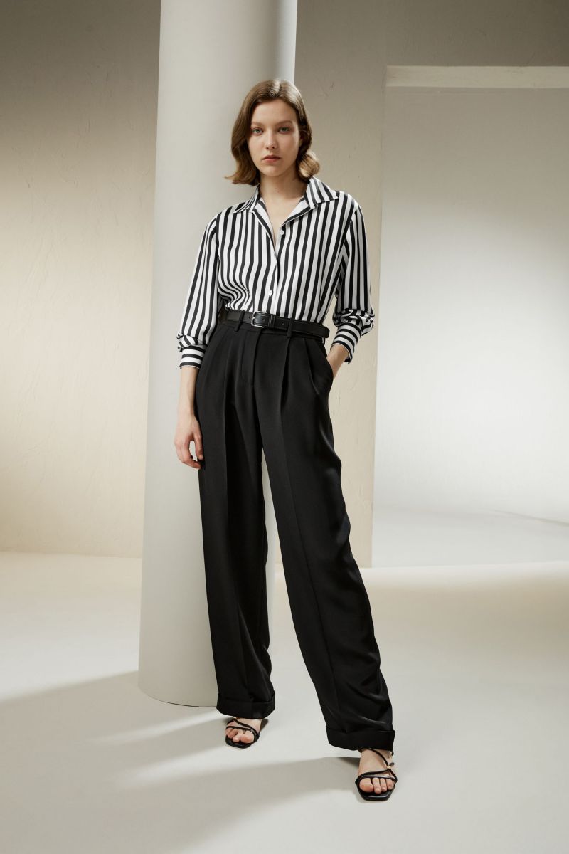 #color_Black-White Pinstripes