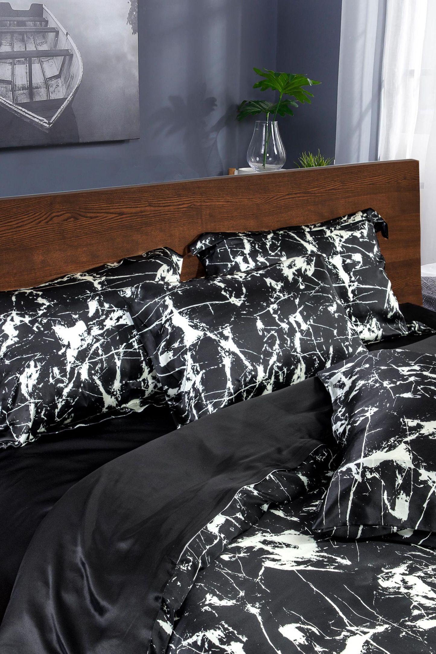 #color_Black Marble Print