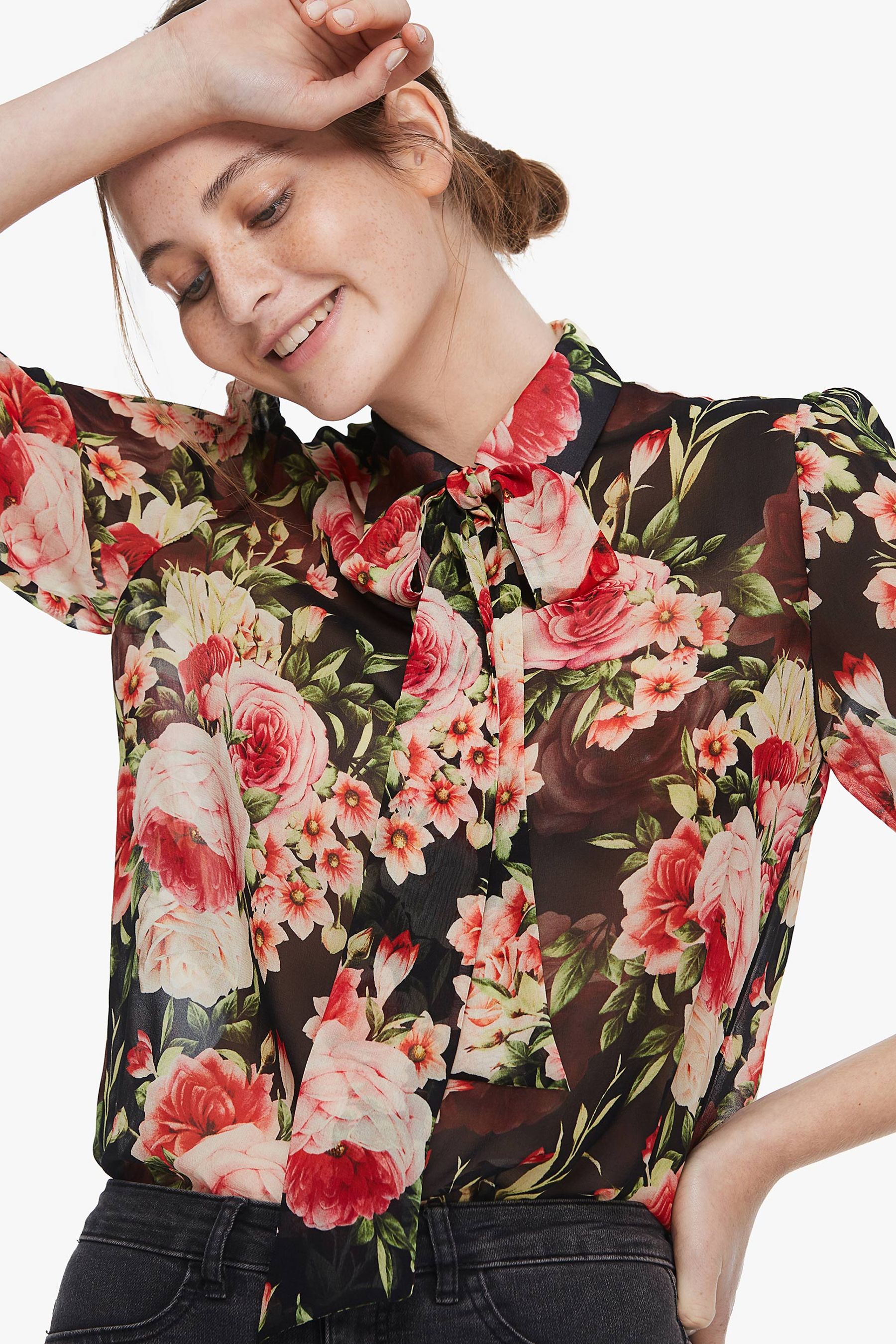Floral 2 in 1 Silk Blouse – LILYSILK Factory