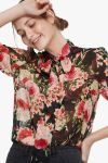 #color_Multi Flowers On Black