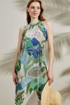 #color_Oil Painting Floral Pattern