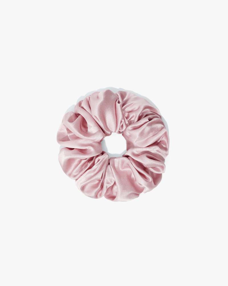 6 Dünne Seiden-Haargummis - Satin-Scrunchies Mit Verlängerungseffekt, Weich & Haarschonend, 8 Cm