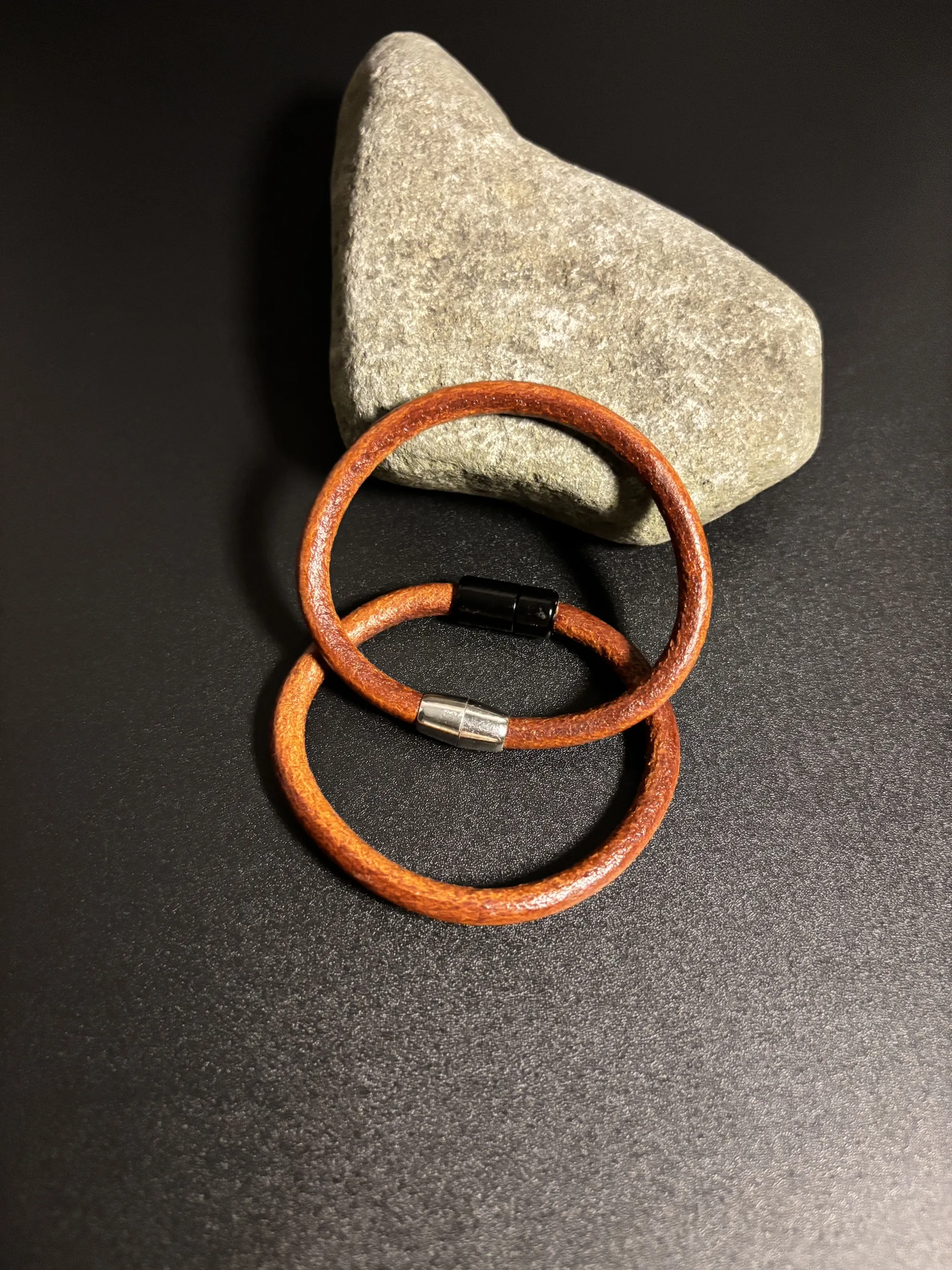 Vintage Cowhide Minimalist Bracelet