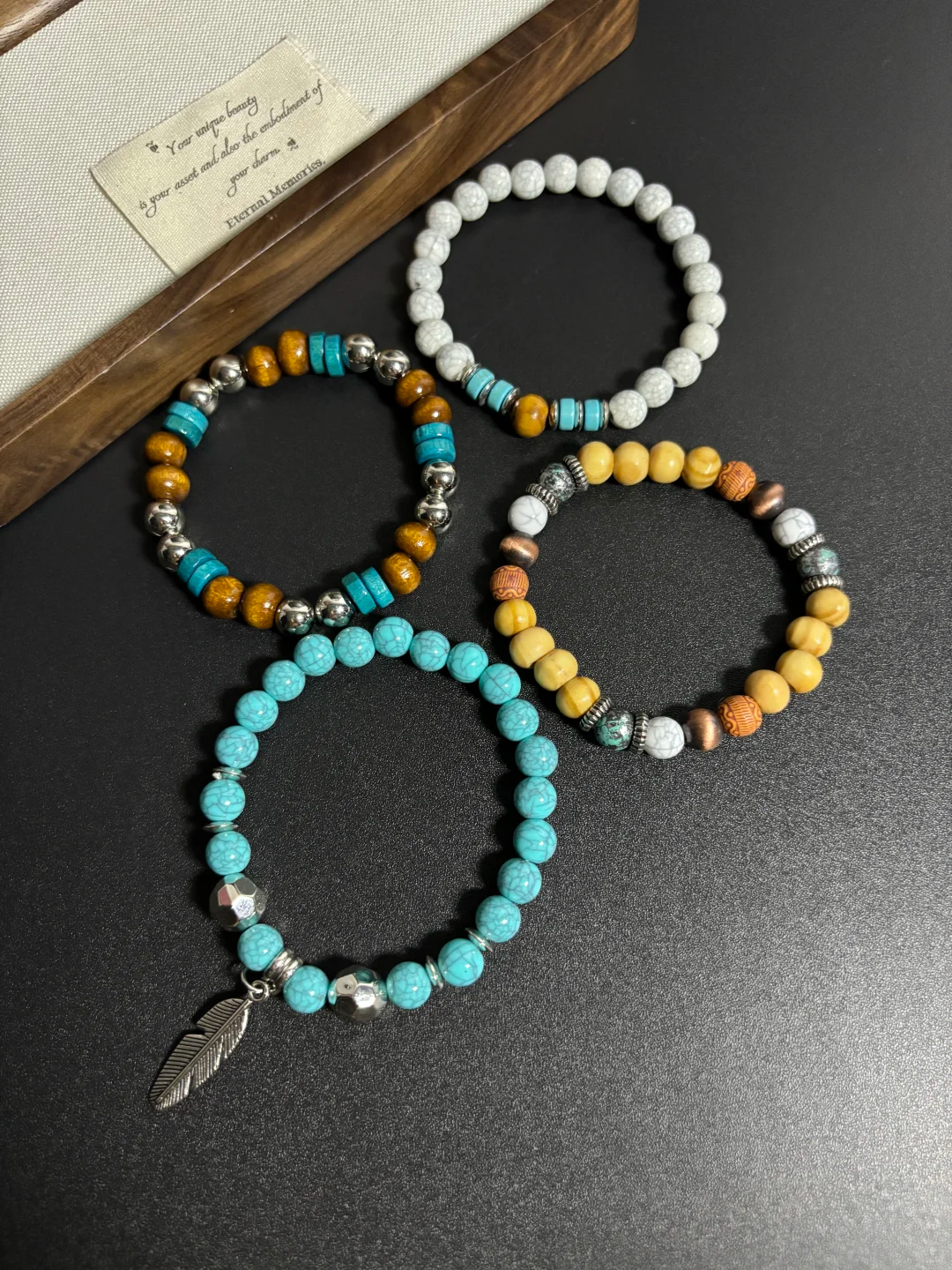 Bohemian Ocean Style Layered Bracelet