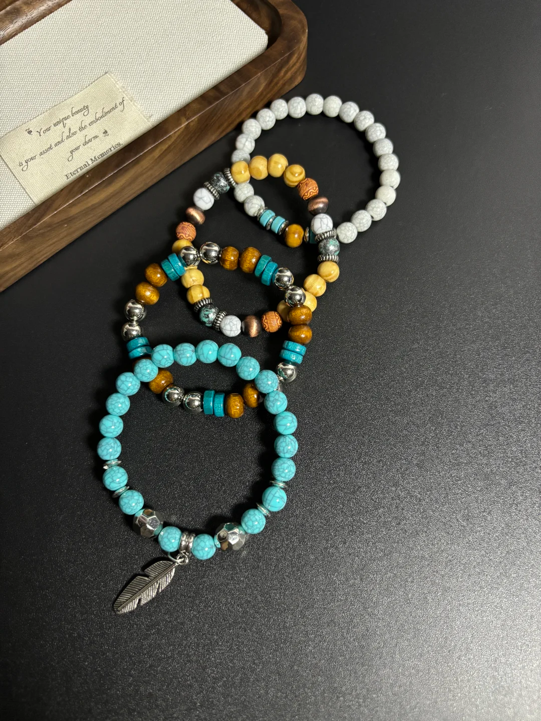 Bohemian Ocean Style Layered Bracelet