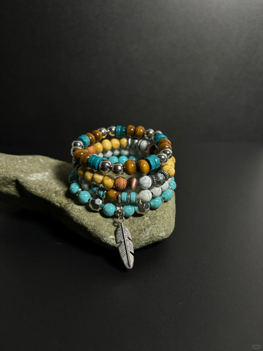 Bohemian Ocean Style Layered Bracelet