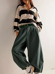 Vintage Loose Casual Classic Women's Pants
