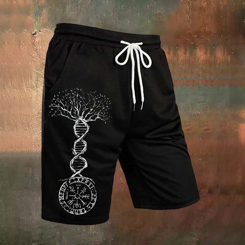 Yggdrasil Vegvisir Casual Shorts
