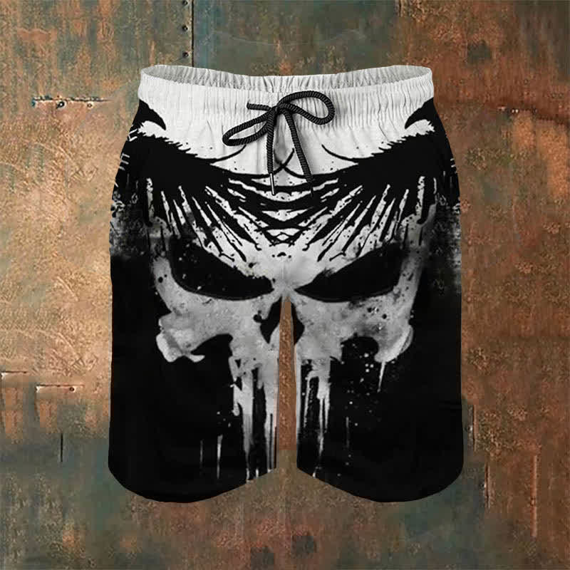 Viking Raven Casual Shorts