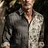 Men's Casual Blood Stain Print Shirt