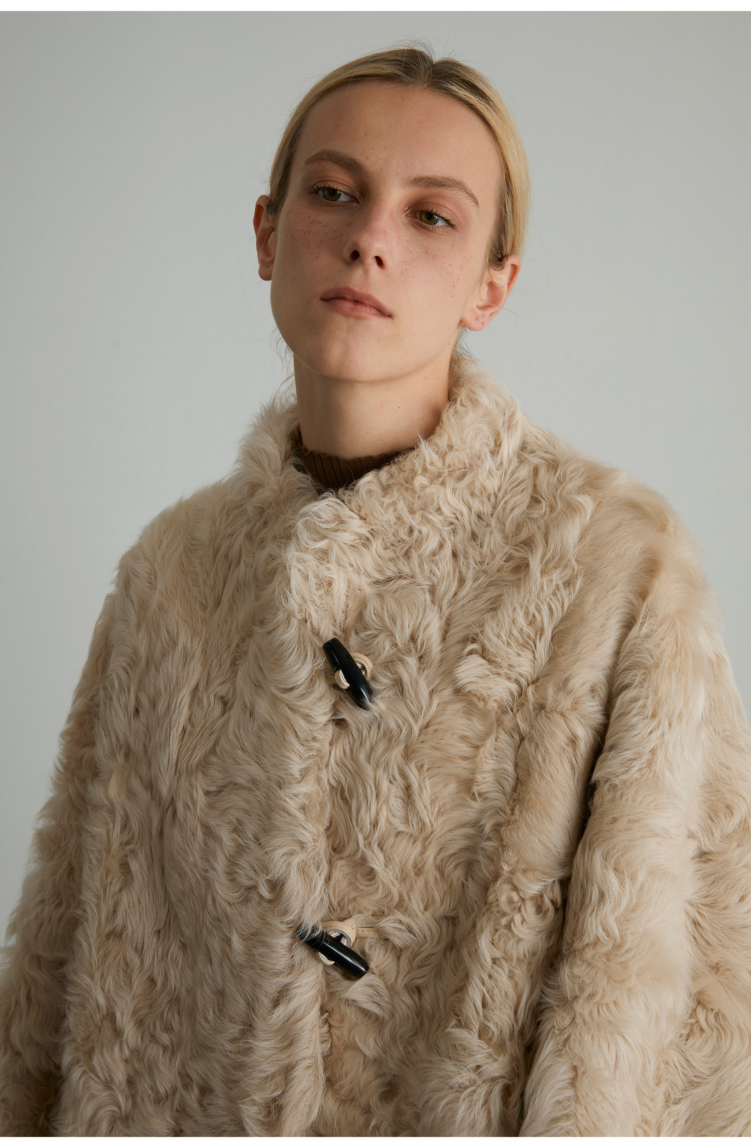 Environmentally Friendly Plush Short Coat