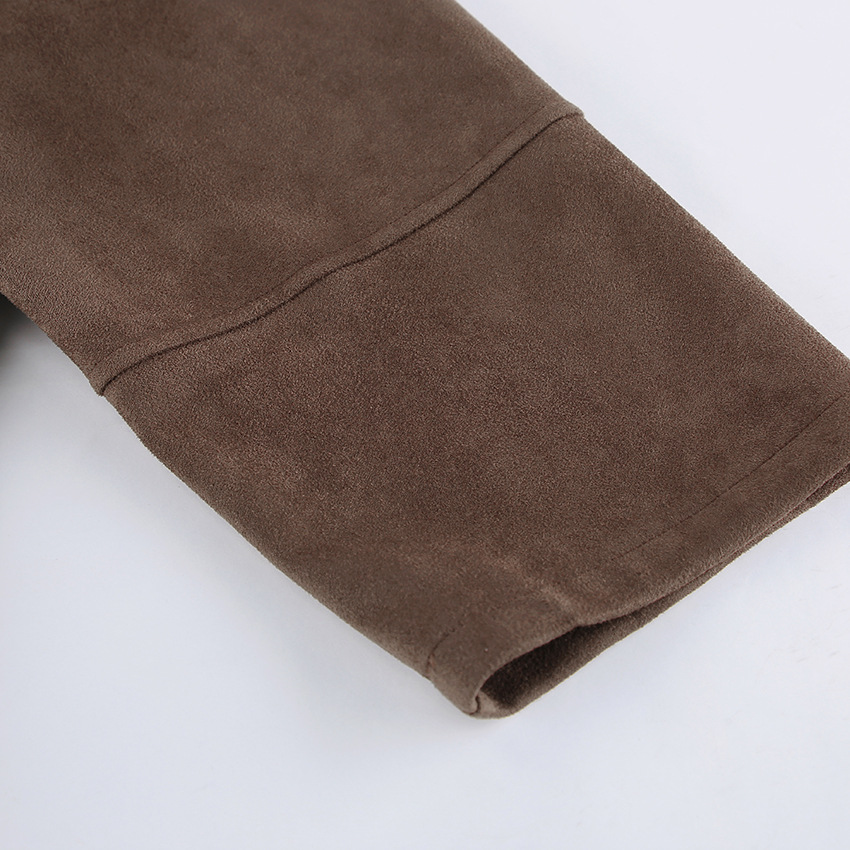 Retro Loose Suede Jacket Coat