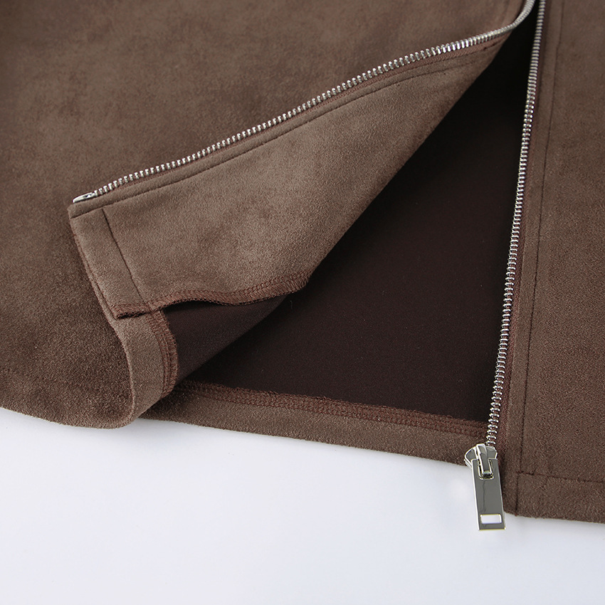 Retro Loose Suede Jacket Coat