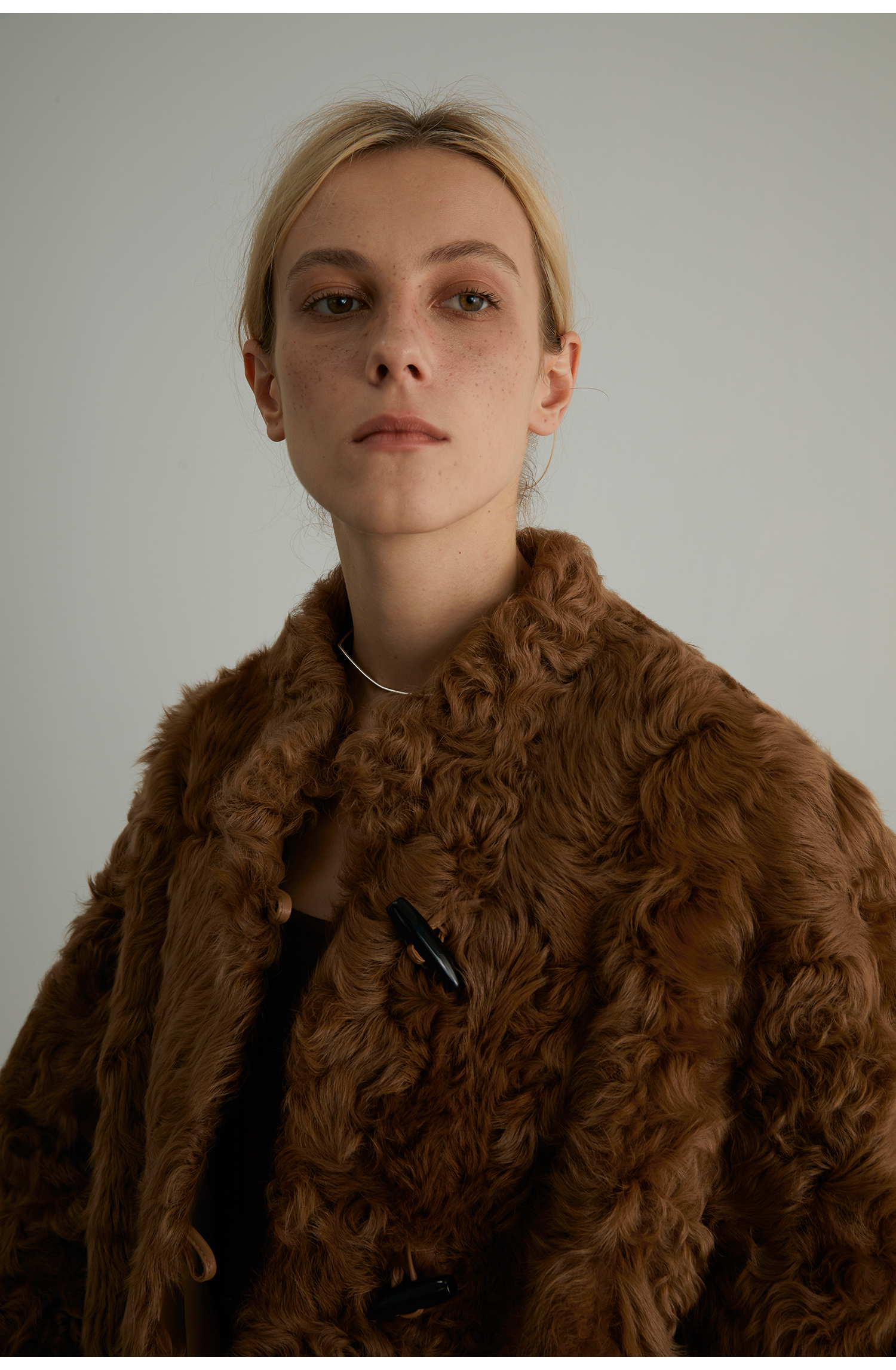 Environmentally Friendly Plush Short Coat