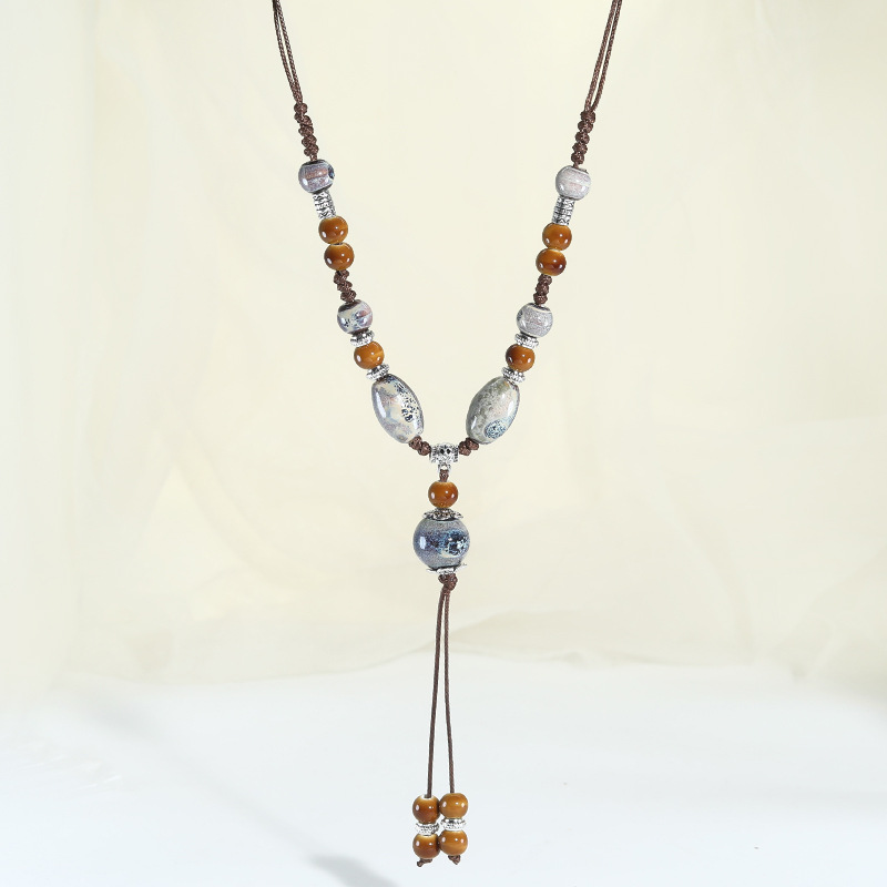 Bohemian Ceramic Necklace