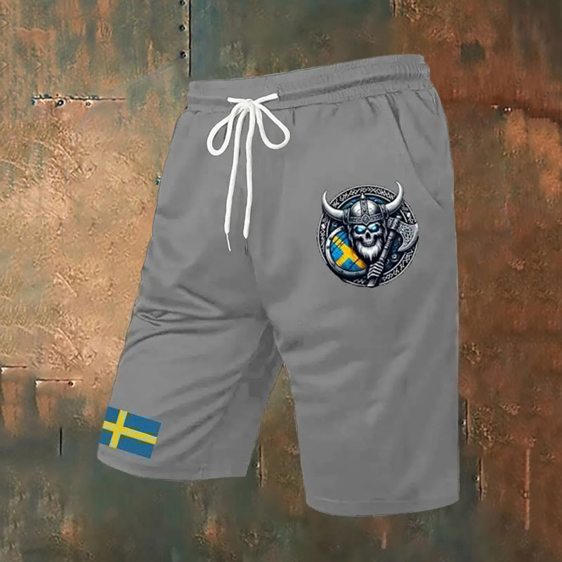 Viking Axe Casual Shorts