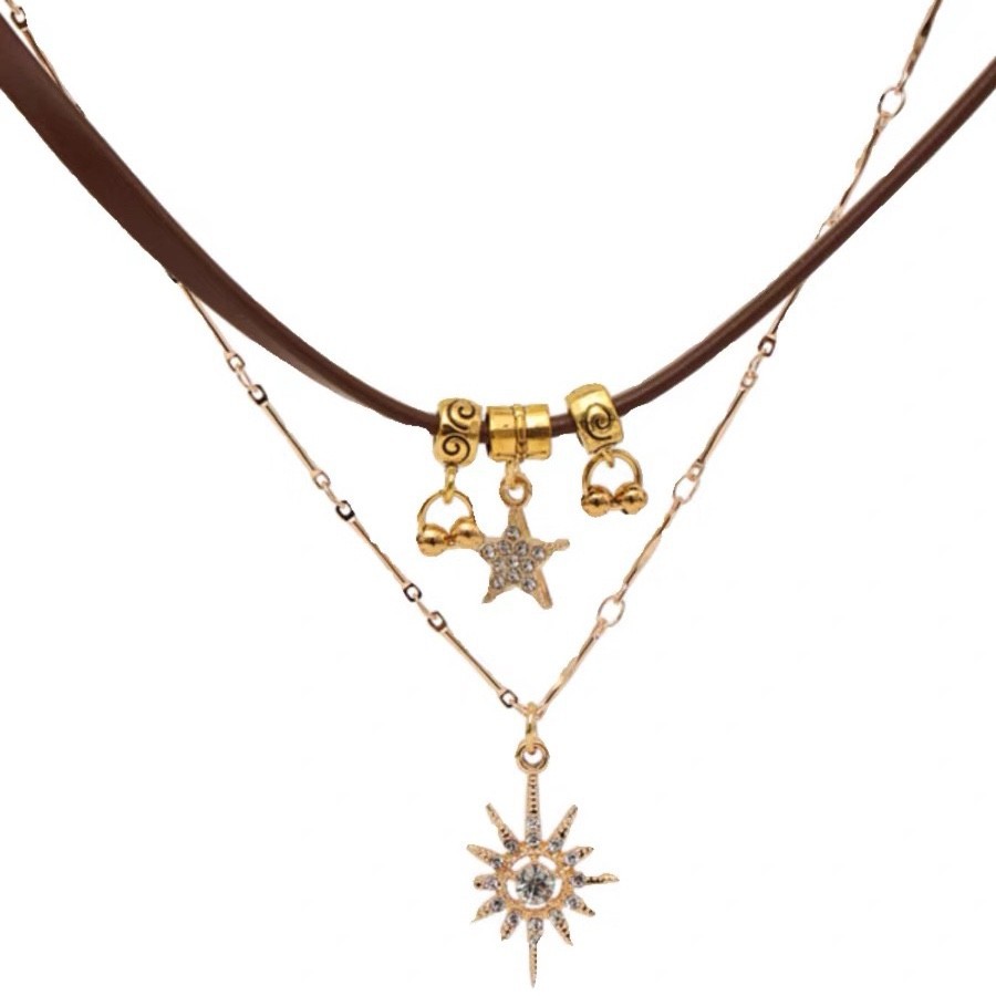 Maurer's Sun Bohemian Sophisticated Luxurious And Retro Style Necklace