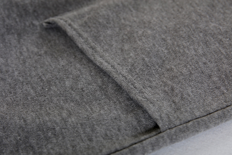 Long Hooded Pocket Zipper Loose Coat With False Two-piece Design