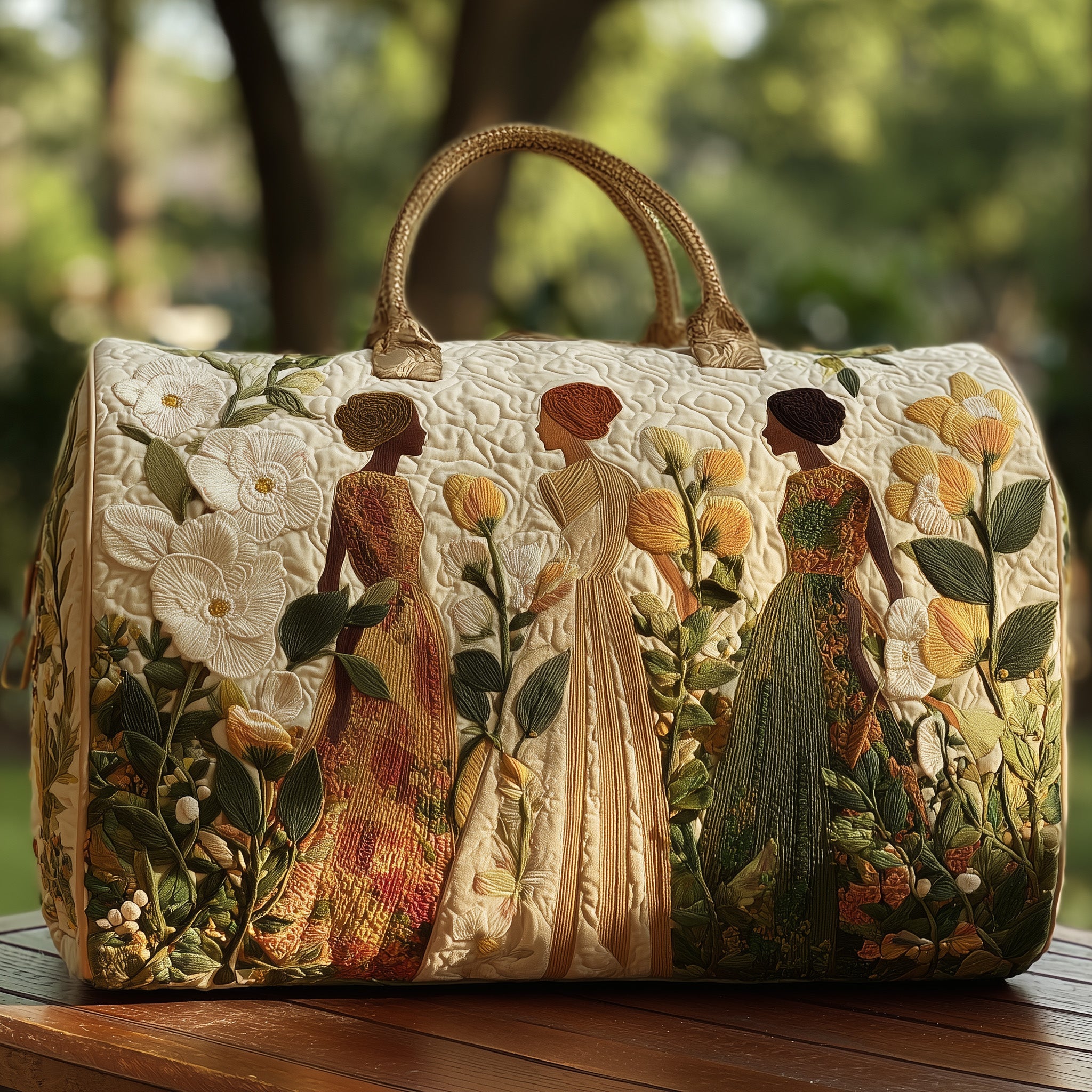 Golden Queens Quilt Duffle Bag GFTOHD9278