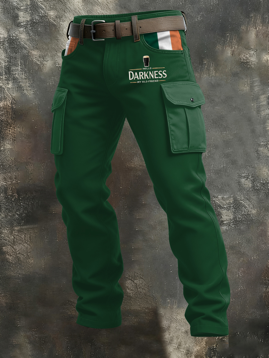 Men's Hello Darkness My Old Friend Casual Trousers