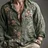 Men's Floral Print Casual Shirt