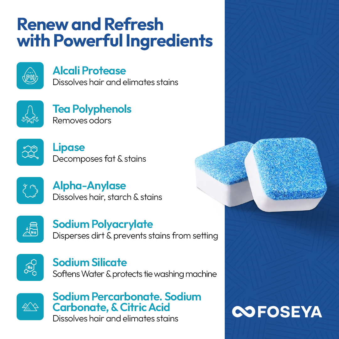 Foseya™ Washing Machine Cleaner Max
