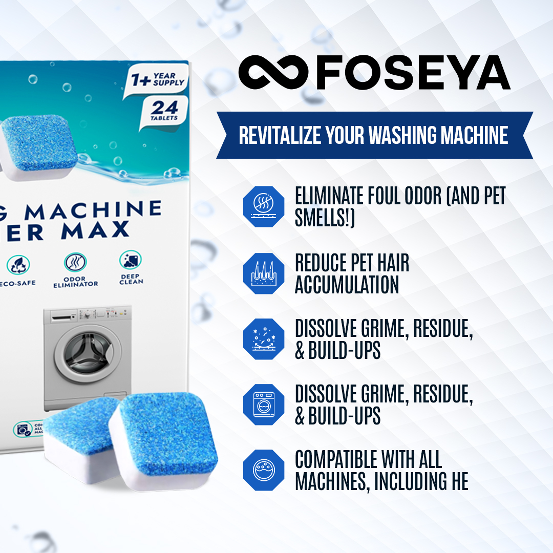 Foseya™ Washing Machine Cleaner Max