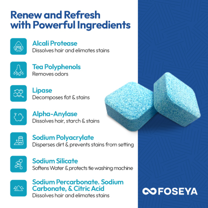 Foseya™ Washing Machine Cleaner Max