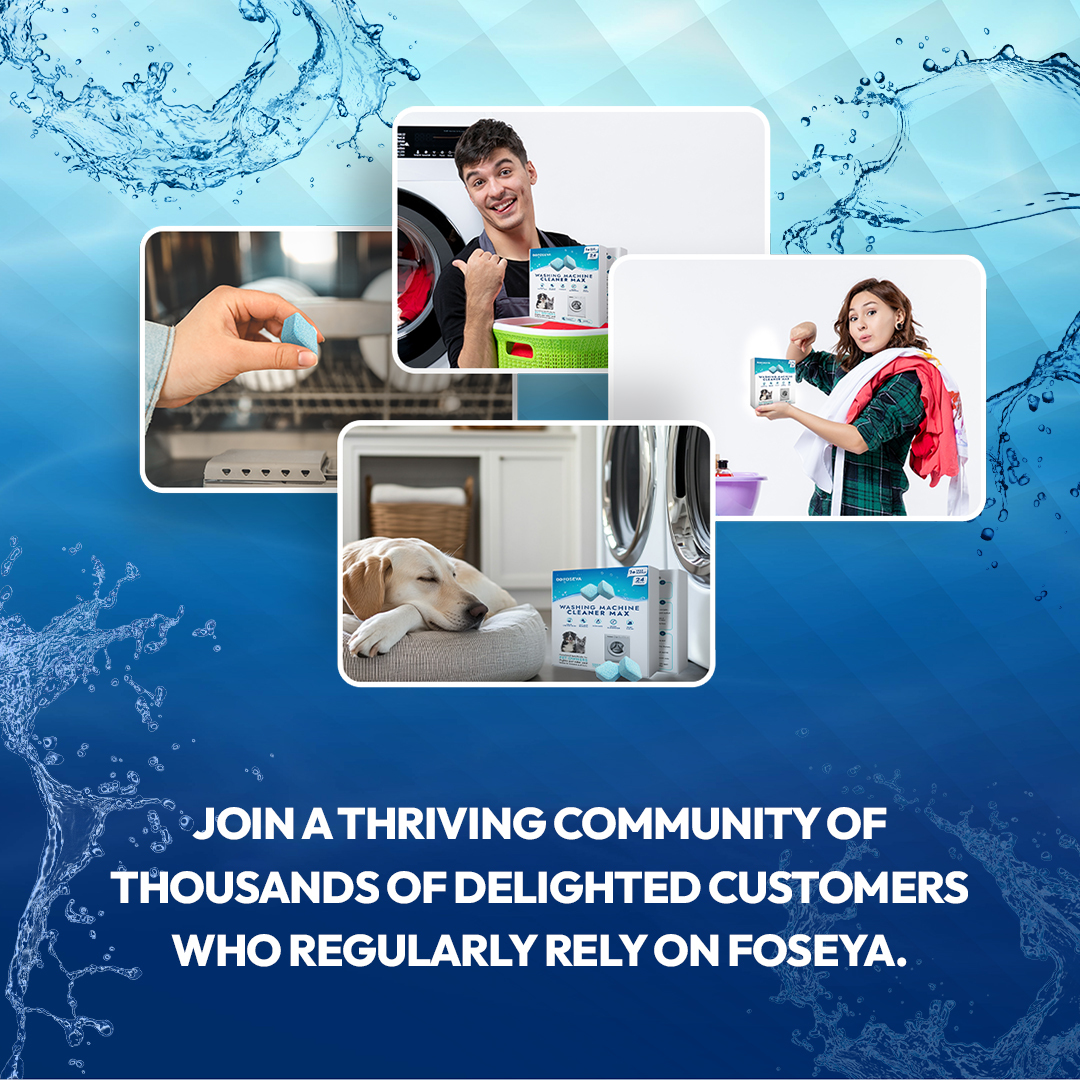 Foseya™ Washing Machine Cleaner Max