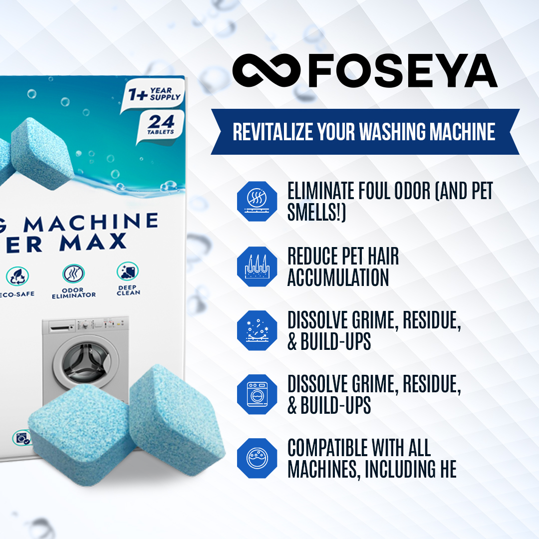 Foseya™ Washing Machine Cleaner Max