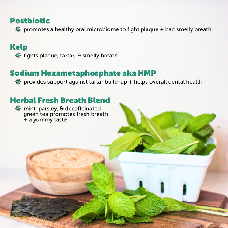 Fresh Breath Dental Powder for Dogs (30 servings)