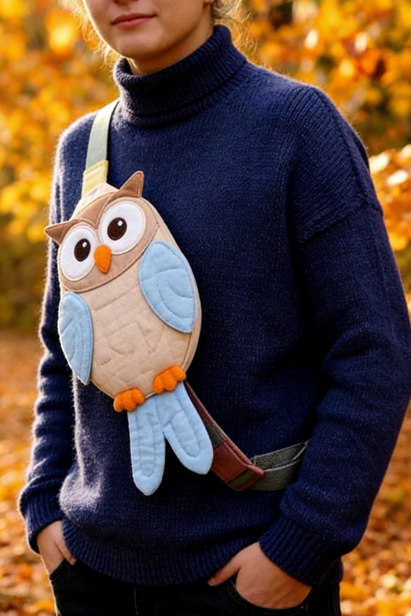 Let's Fly Freely Together-Owl